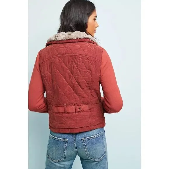 Anthropologie Marrakech Quilted Aviator Jacket NWT Medium